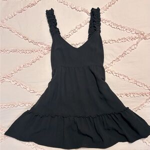 Blu Pepper Black Mini Babydoll Sundress Size Medium
